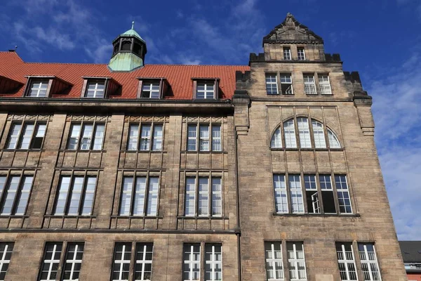 Ciudad Chemnitz Alemania Estado Sajonia Alemania Plaza Neumarkt Nuevo Ayuntamiento — Foto de Stock