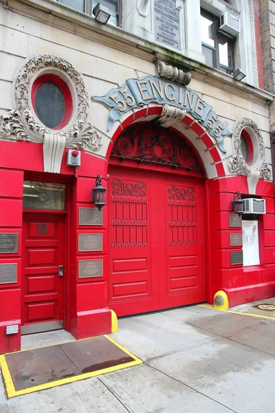 New York Usa Juli 2013 Außenansicht Des Feuerwehrfahrzeugs Der Feuerwehr — Stockfoto