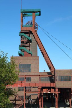 Essen, Germany. Industrial heritage of Ruhr region. Zollverein, a UNESCO World Heritage Site. clipart