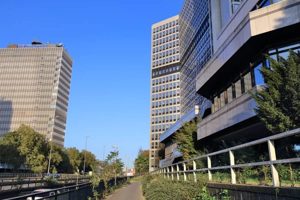 Essen Tyskland September 2020 Modern Arkitektur Sudviertel Distriktet Essen Tyskland — Stockfoto