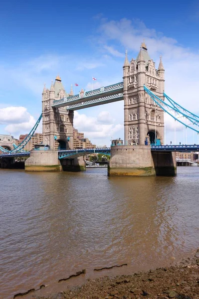 Tower Bridge London Großbritannien Die Themse Londons Wahrzeichen — Stockfoto