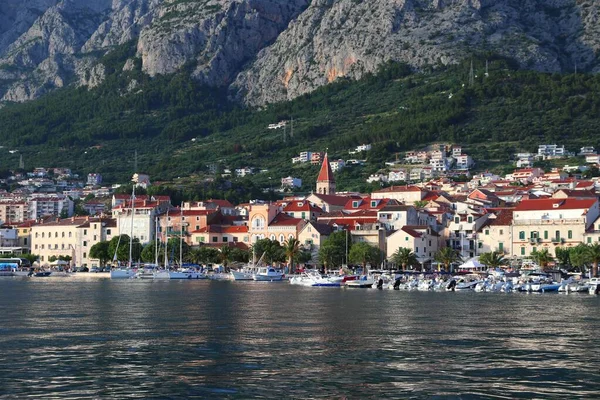 Makarska Croazia Località Turistica Dalmazia Riviera Makarska — Foto Stock