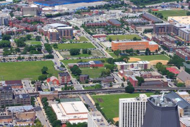 Cabrini-Green bölgesi, Kuzey Yakası, Chicago, Illinois.