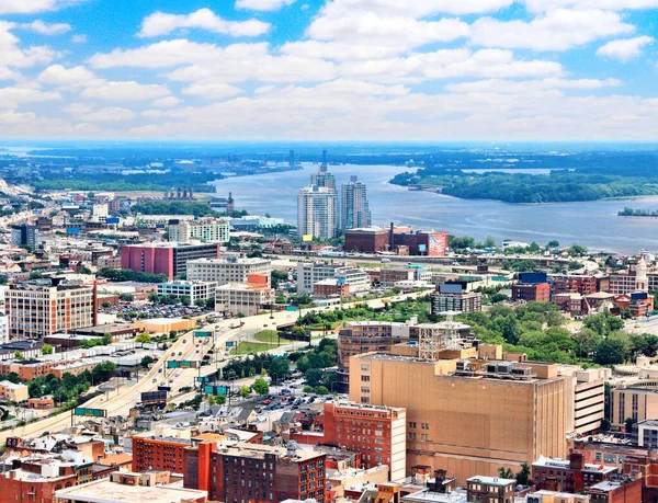 Philadelphie États Unis Vue Aérienne Ville Avec District Des Libertés — Photo