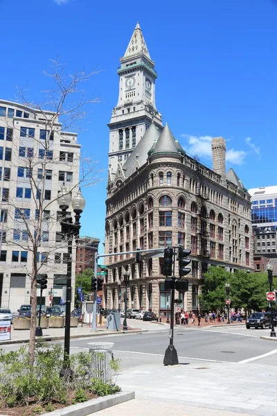 Boston Usa June 2013 People Visit Downtown Boston Million People — Stock Photo, Image