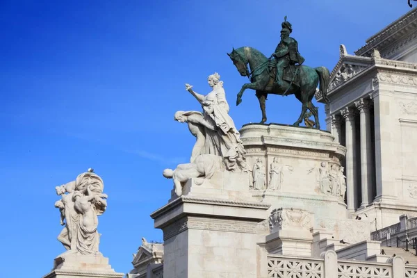 Rome Italië Vittoriano Monument Altare Della Patria Rome — Stockfoto