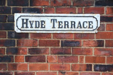 Leeds, West Yorkshire, İngiltere 'de şehir. Hyde Terrace Caddesi.