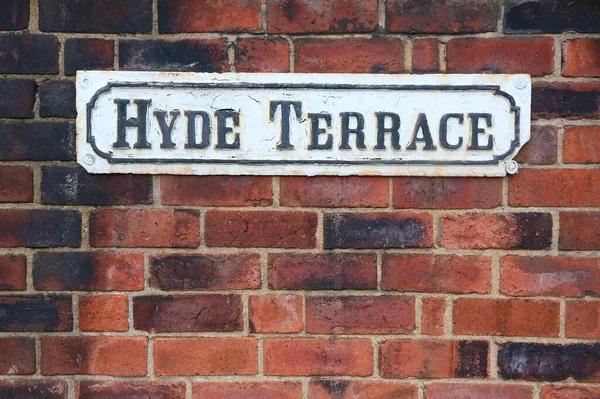 Leeds City West Yorkshire Hyde Terrace Street — Stock Photo, Image