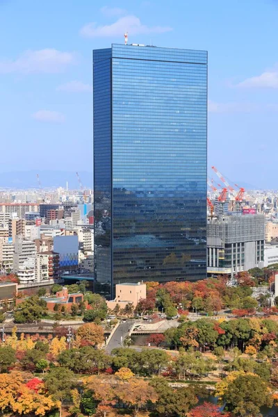 Osaka Japan November 2016 Crystal Tower Wolkenkrabber Osaka Japan Crystal — Stockfoto