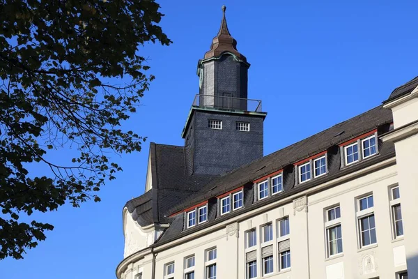 Recklinghausen Stad Duitsland Bouw Van Voortgezet Onderwijs — Stockfoto
