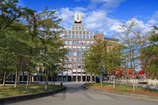 Dortmund Alemania Septiembre 2020 Dortmunder Turm Antiguo Edificio Cervecero Convertido — Foto de Stock