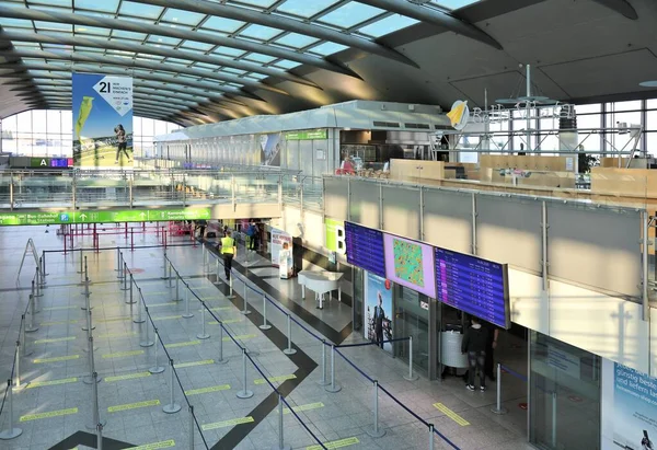 Dortmund Germany September 2020 Interior View Dortmund Airport Terminal Germany — Stock Photo, Image