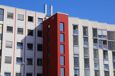 COLOGNE, GERMANY - 21 Eylül 2020: Köln, Almanya 'da Augustinian rahibeleri Katolik Hastanesi (Krankenhaus der Augustinerinnen).