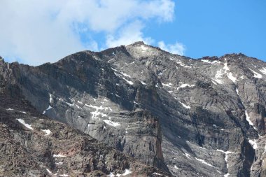 Colorado doğası. Rocky Dağı Ulusal Parkı, ABD. Rocky Dağlarında Meeker Dağı.