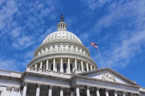 Campidoglio Nazionale Degli Stati Uniti Punto Riferimento Americano Washington Capitol — Foto Stock