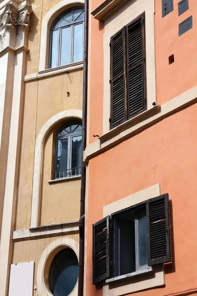 ローマのトラステヴェレ地区 Rione Trastevere ローマの通り イタリア — ストック写真