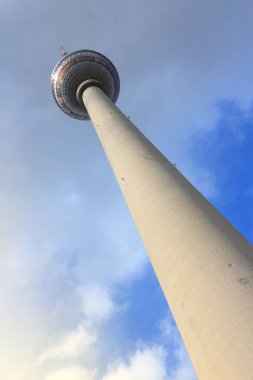 Berlin TV kulesi - Almanya 'da tarihi altyapı.