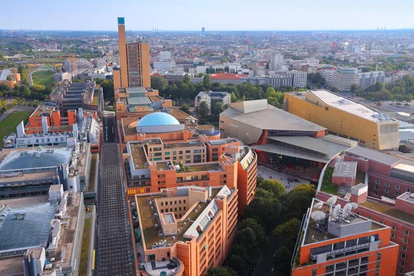 Berlijn Stad Modern Gebied Moderne Architectuur Wijk Tiergarten Berlijn Duitsland — Stockfoto
