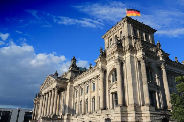Reichstagsgebäude Reichstagsgebäude Berlin Stadt Deutschland — Stockfoto