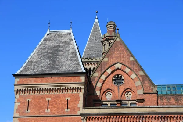 Polizeigerichtsgebäude Manchester Stadt Nordwesten Englands Vereinigtes Königreich Denkmalgeschütztes Gebäude — Stockfoto