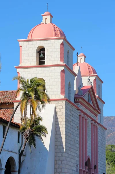 Santa Barbara Mission Kalifornien Usa Das Römisch Katholische Wahrzeichen Ist — Stockfoto