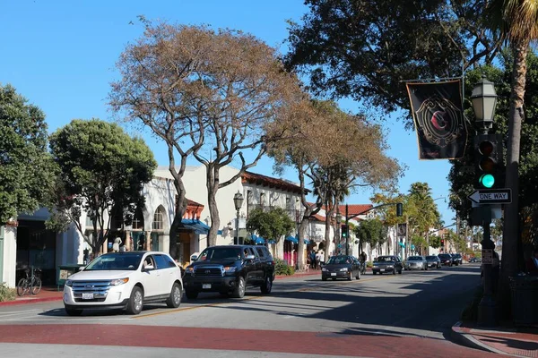 Santa Barbara Usa April 2014 Menschen Besuchen Santa Barbara Kalifornien — Stockfoto