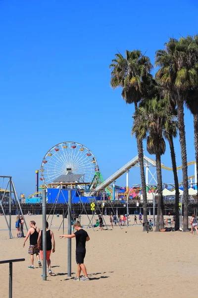 Santa Monica Birleşik Devletler Nisan 2014 Nsanlar Santa Monica Kaliforniya — Stok fotoğraf