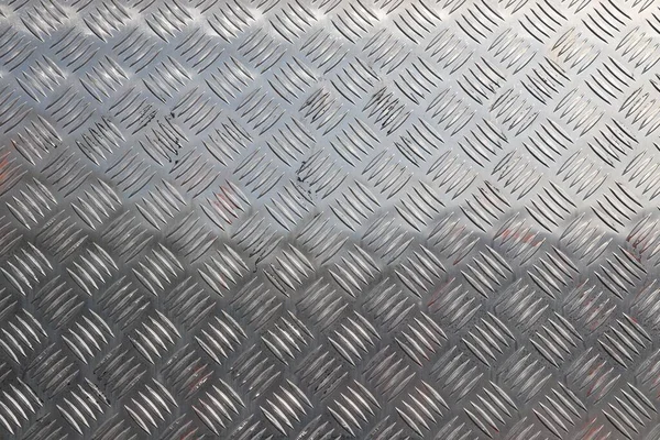 Diamond Plate Metal Floor Background Industrial Steel Surface Texture — Stock Photo, Image