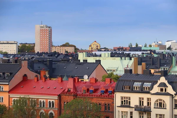 Sztokholm Szwecja Architektura Dzielnicy Norrmalm — Zdjęcie stockowe