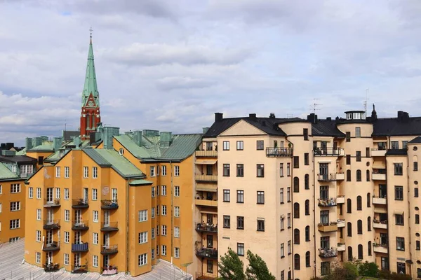 Stockholm City Sveç Norrmalm Bölgesinde Mimari — Stok fotoğraf