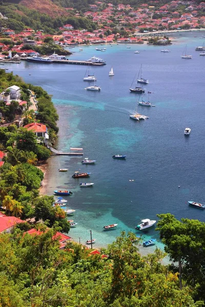 Paisagem Guadalupe Ilhas Les Saintes Baía Terre Haut — Fotografia de Stock