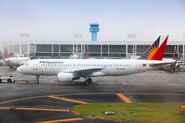 Manila Philippines Décembre 2017 Philippine Airlines Pal Airbus A320 Aéroport — Photo