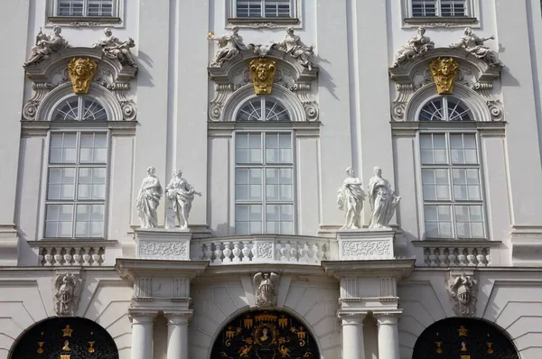 Vídeňský Orientační Bod Rakousku Volkstheater Architektura Vídně Rakousko — Stock fotografie