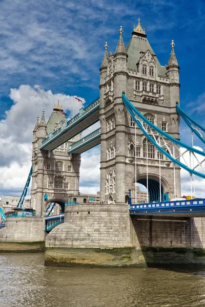 Londra Ngiltere Deki Tower Bridge Thames Nehri Londra Dönüm Noktası — Stok fotoğraf