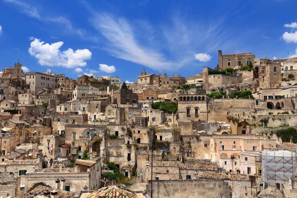 Matera Italy Ancient Town Basilicata Region Unesco World Heritage Site — Stock Photo, Image