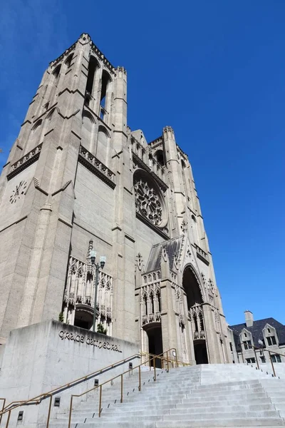 Katedra San Francisco Grace Architektura Religijna San Francisco Kalifornia — Zdjęcie stockowe