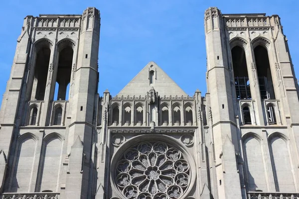 Katedra San Francisco Grace Architektura Religijna San Francisco Kalifornia — Zdjęcie stockowe