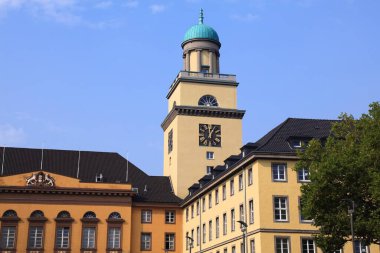 Witten şehri Almanya 'da. Belediye Binası (Rathaus).