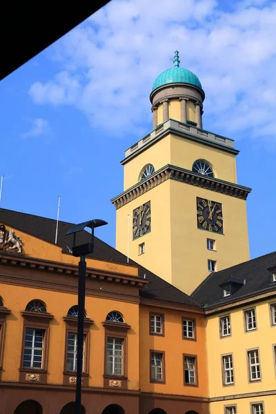 Witten Város Németországban Városháza Rathaus — Stock Fotó