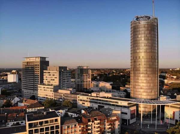 Essen Duitsland September 2020 Rwe Tower Essen Duitsland Het Het — Stockfoto