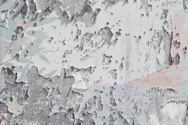 金属背景 古い剥離塗装鋼表面の背景 粒状産業用テクスチャ — ストック写真