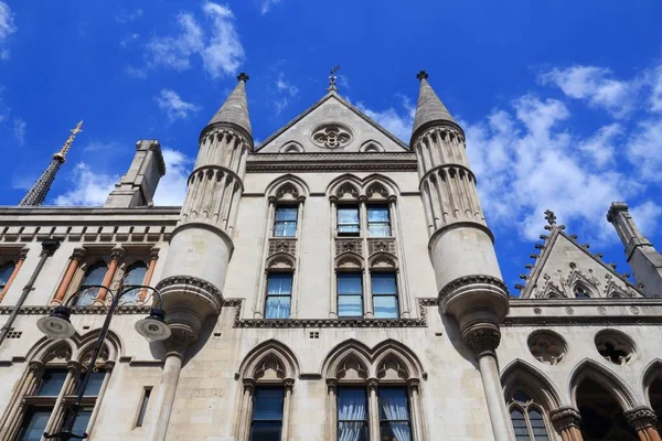 Royal Courts Justice London Storbritannien Londons Landmärke — Stockfoto