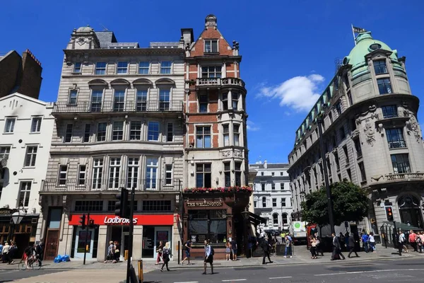 London Juli 2016 Menschen Spazieren Strand London Entlang London Ist — Stockfoto