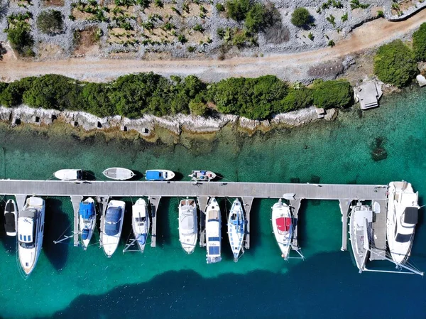 Marina Primosten Région Dalmatie Croatie Infrastructures Navigation Croatie — Photo