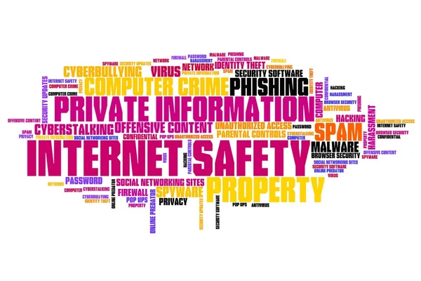 Безопасность в Интернете — стоковое фото