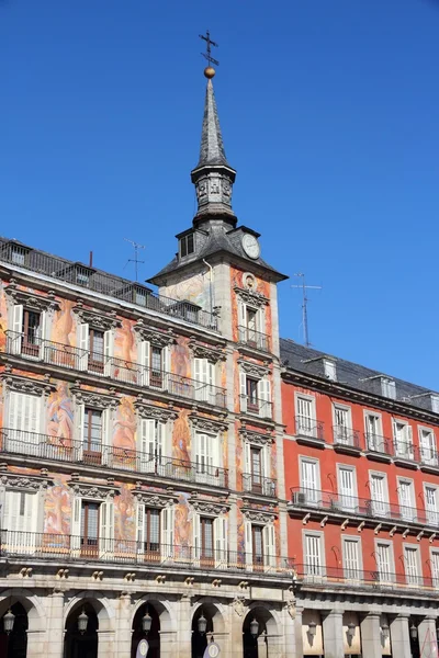 Madrid - der Bürgermeister des Platzes — Stockfoto