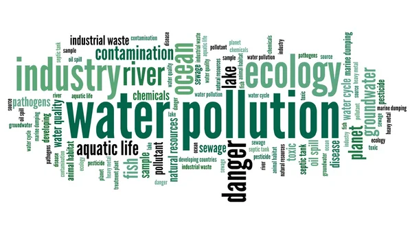 Water pollution — Stock Photo, Image