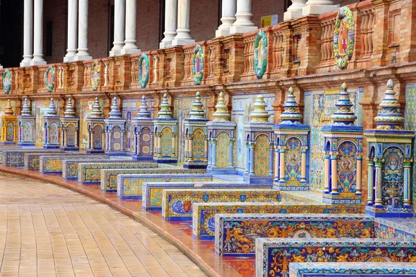 Plaza de Espana, Sevilla — Stock fotografie