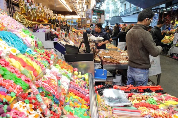 Boqueria, Barcelona — Stock fotografie