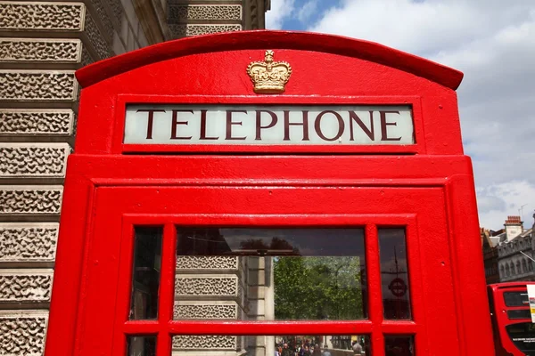 Telefone de Londres — Fotografia de Stock